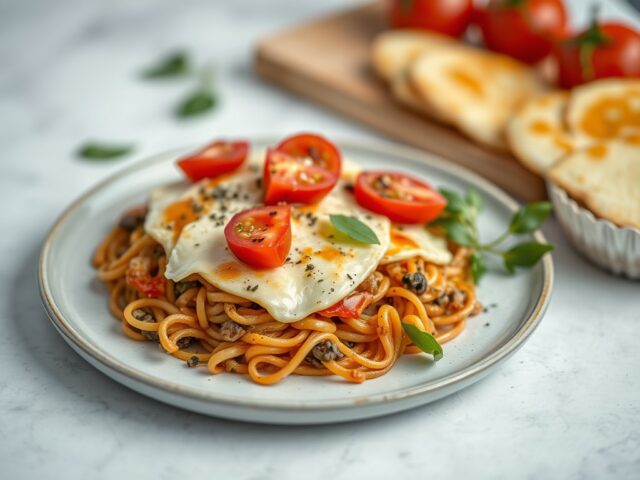 Italiaans bladerdeeghapje — AI-gegenereerde illustratie