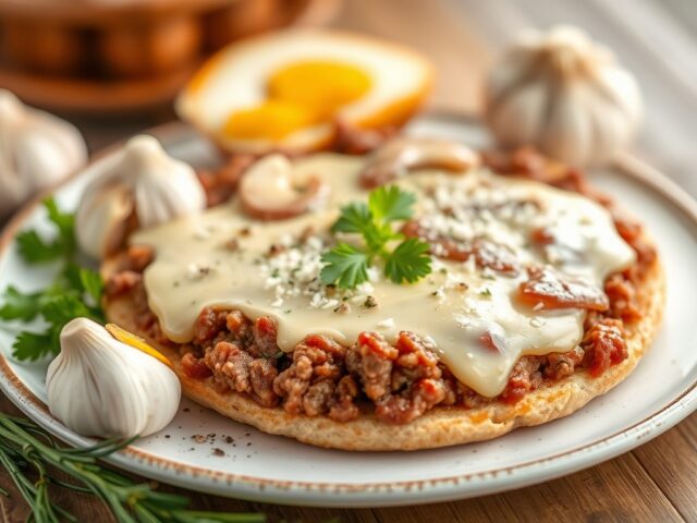 Italiaans gehaktbrood — AI-gegenereerde illustratie