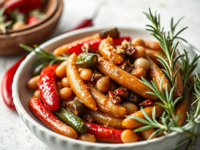 Italiaanse bonenschotel