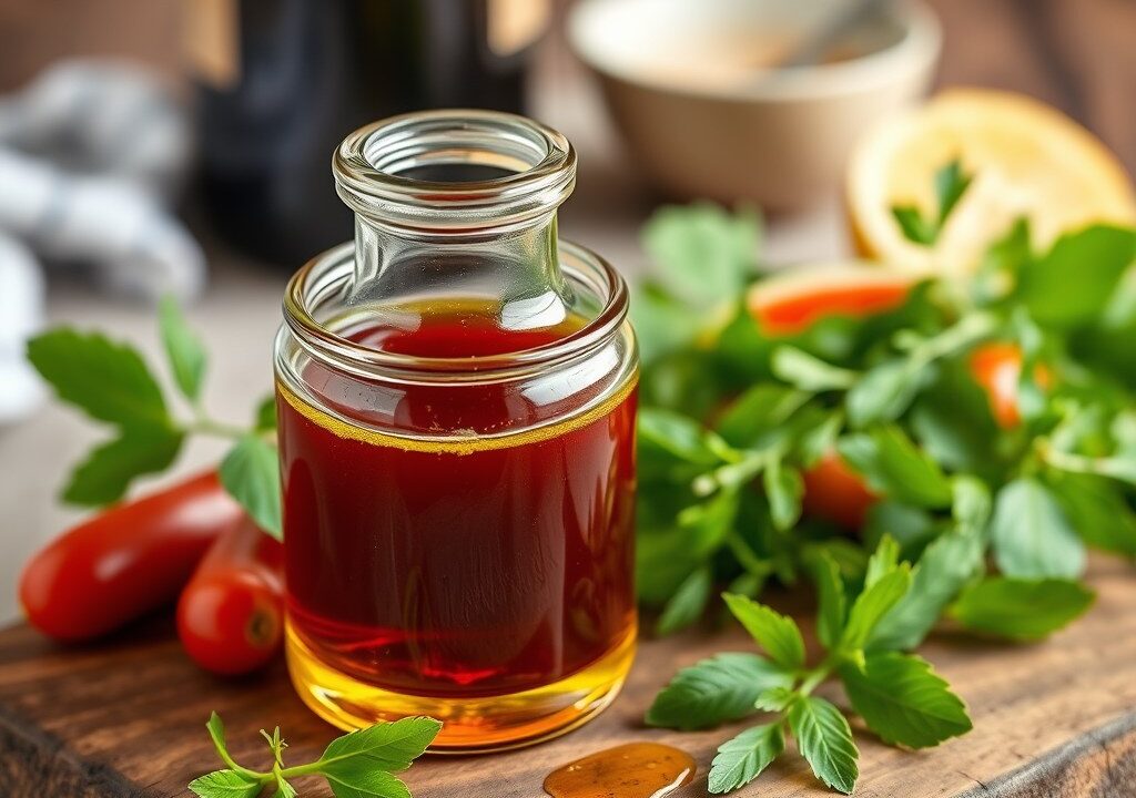 Italiaanse dressing, AI-gegenereerde illustratie