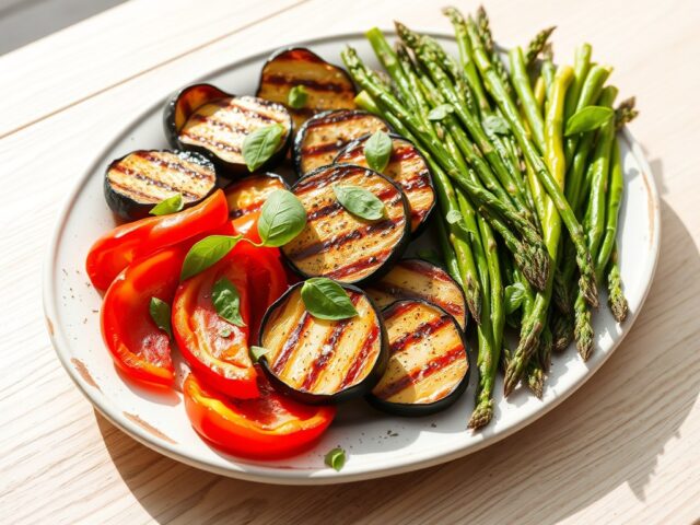 Italiaanse gegrilde groenten