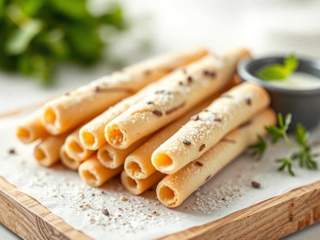 Italiaanse Grissini, AI-gegenereerde illustratie