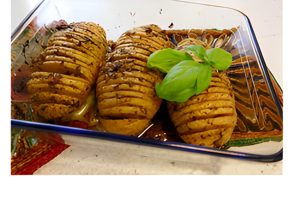 Italiaanse Hasselback Aardappelen
