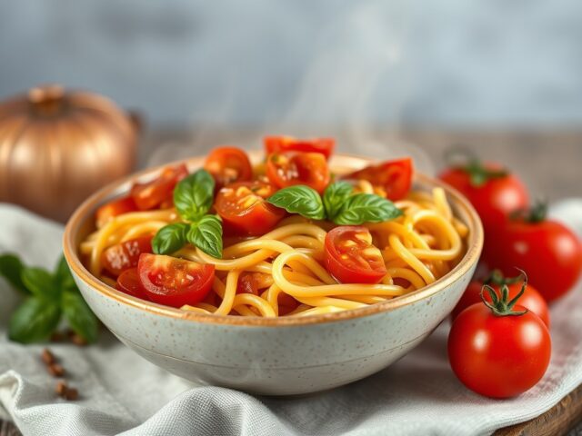 Italiaanse maaltijdsoep met pasta