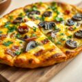 Italiaanse Omelet met Prei en Champignons