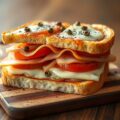 Italiaanse pizzaburger