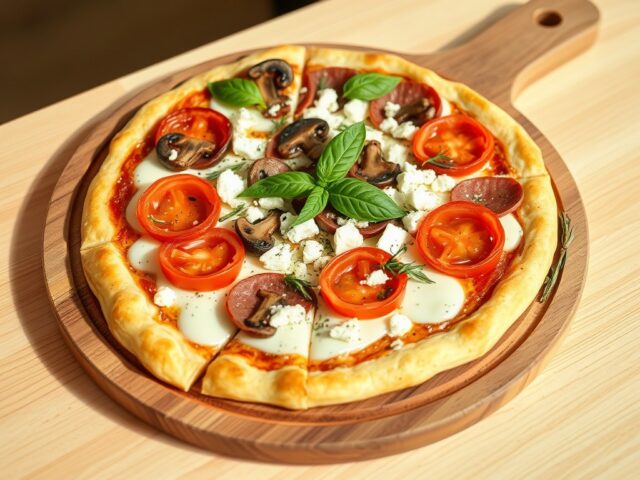 Italiaanse salami taart