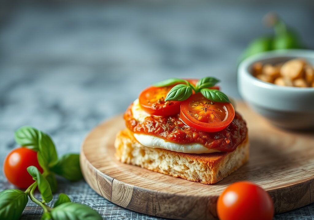 Italiaanse tosti, AI-gegenereerde illustratie