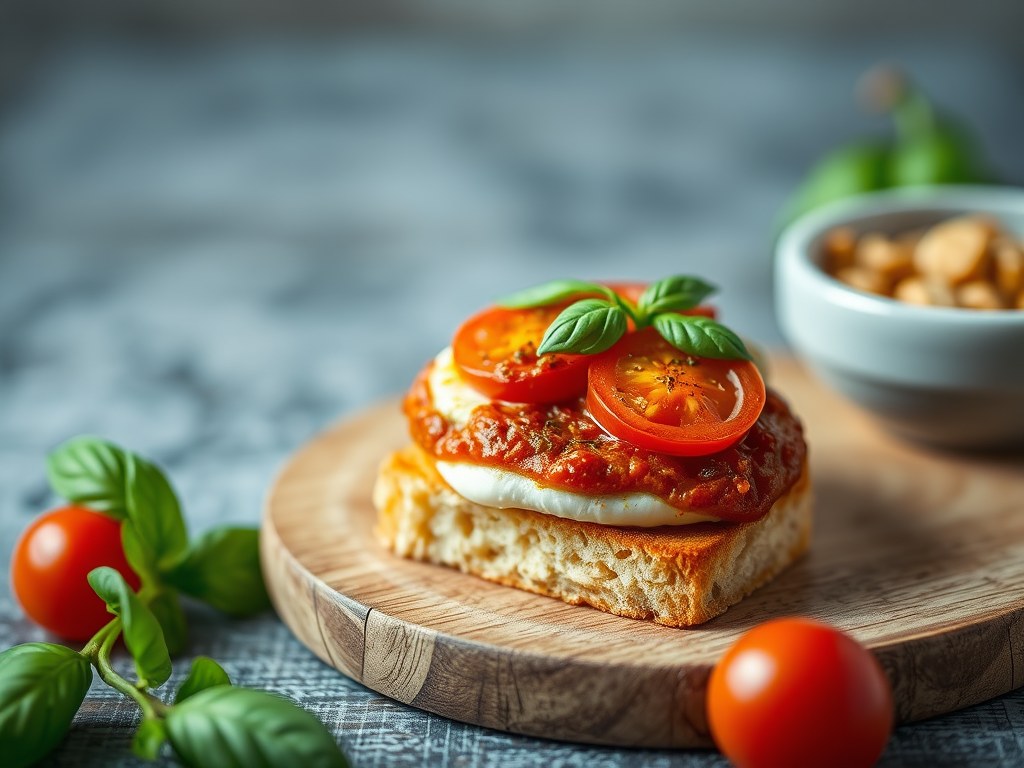 Italiaanse tosti, AI-gegenereerde illustratie