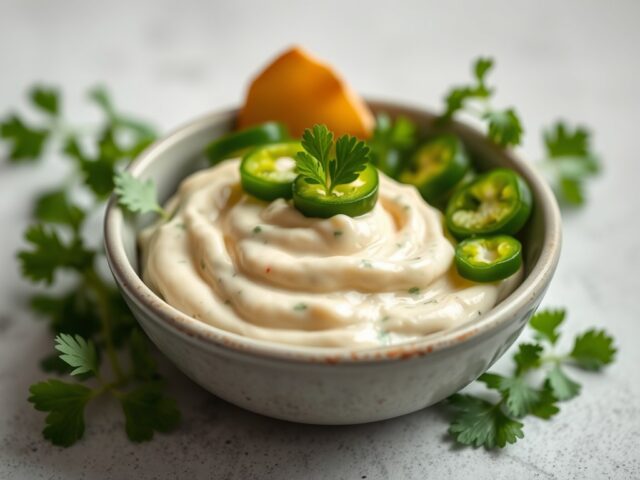 Jalapeño- Koriandermayonaise