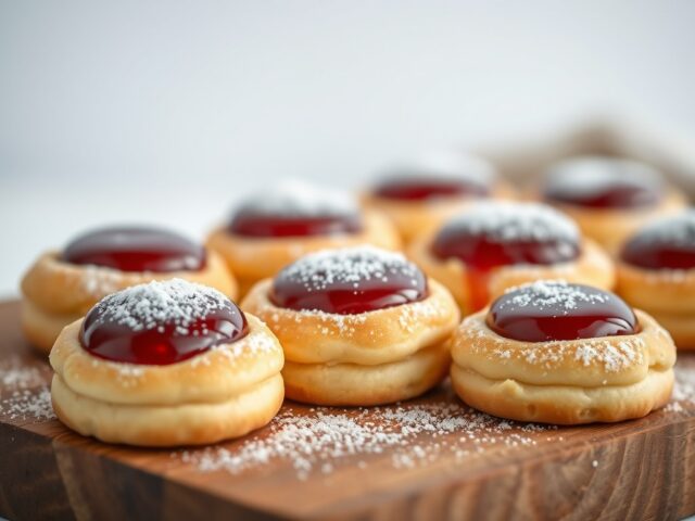 Jamkoekjes — AI-gegenereerde illustratie