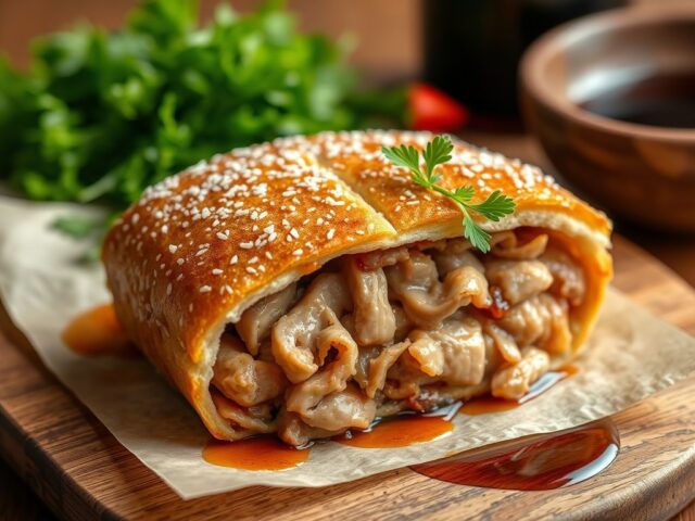 Japans gehaktbrood van kip