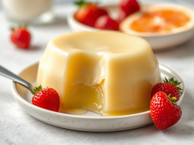 Jelly pudding — AI-gegenereerde illustratie