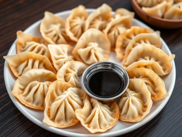 jiaozi (vleesknoedels)