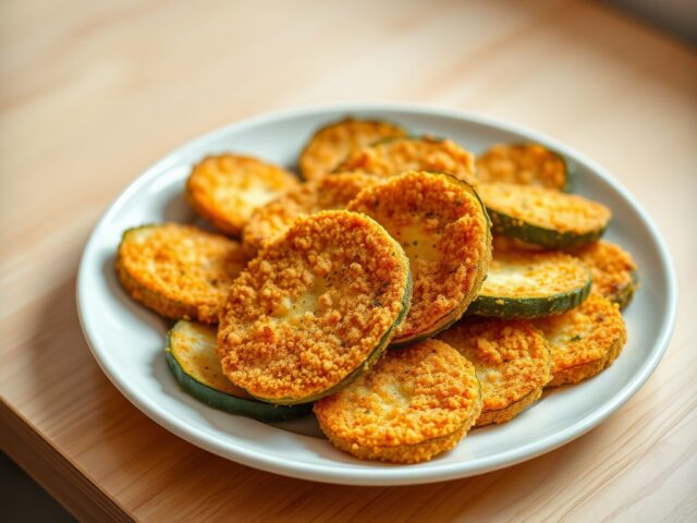 Kaas-courgetteplakjes