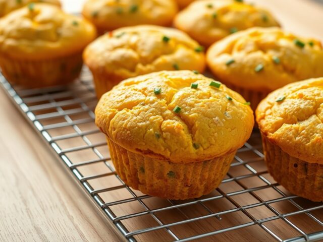 Kaas-mosterdmuffins