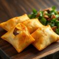Kaasenvelopjes met notensalade