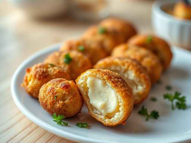 Kaaskroketjes met Oud Brugge