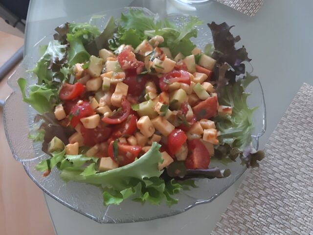 kaassalade voor een broodje