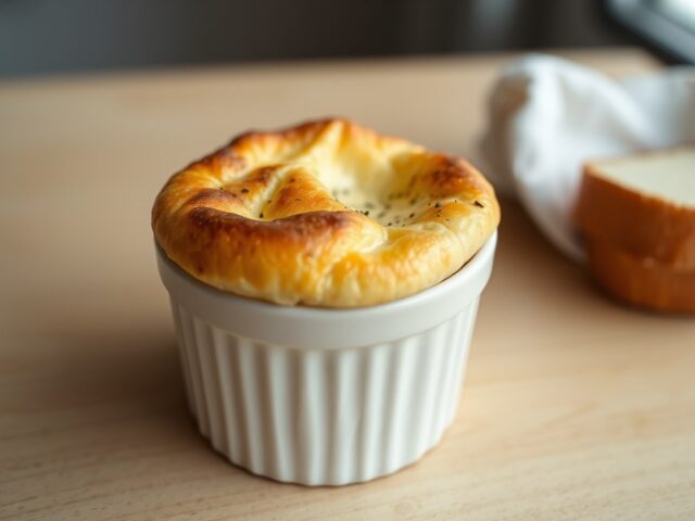 Kaassouflé met gruyère
