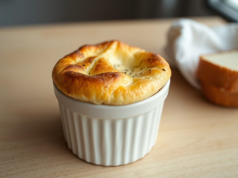 Kaassouflé met gruyère