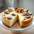Kaastaart met walnoten