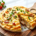 Kaastortilla met kip en koriander