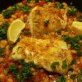 Spaanse ovenschotel met kabeljauw en chorizo