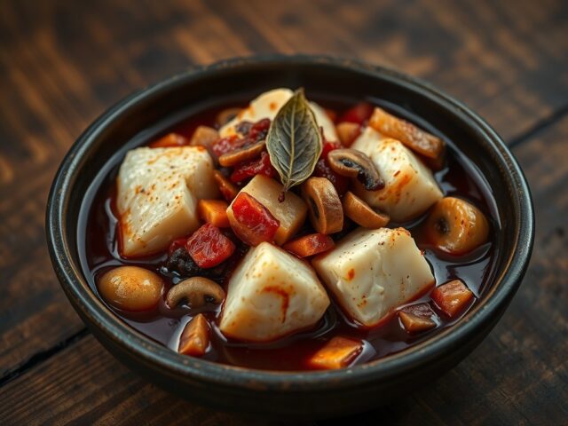 Kabeljauw Bourguignon (opm)