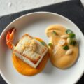 Kabeljauw en King’s krab met gember