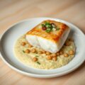 Kabeljauw met preipolenta