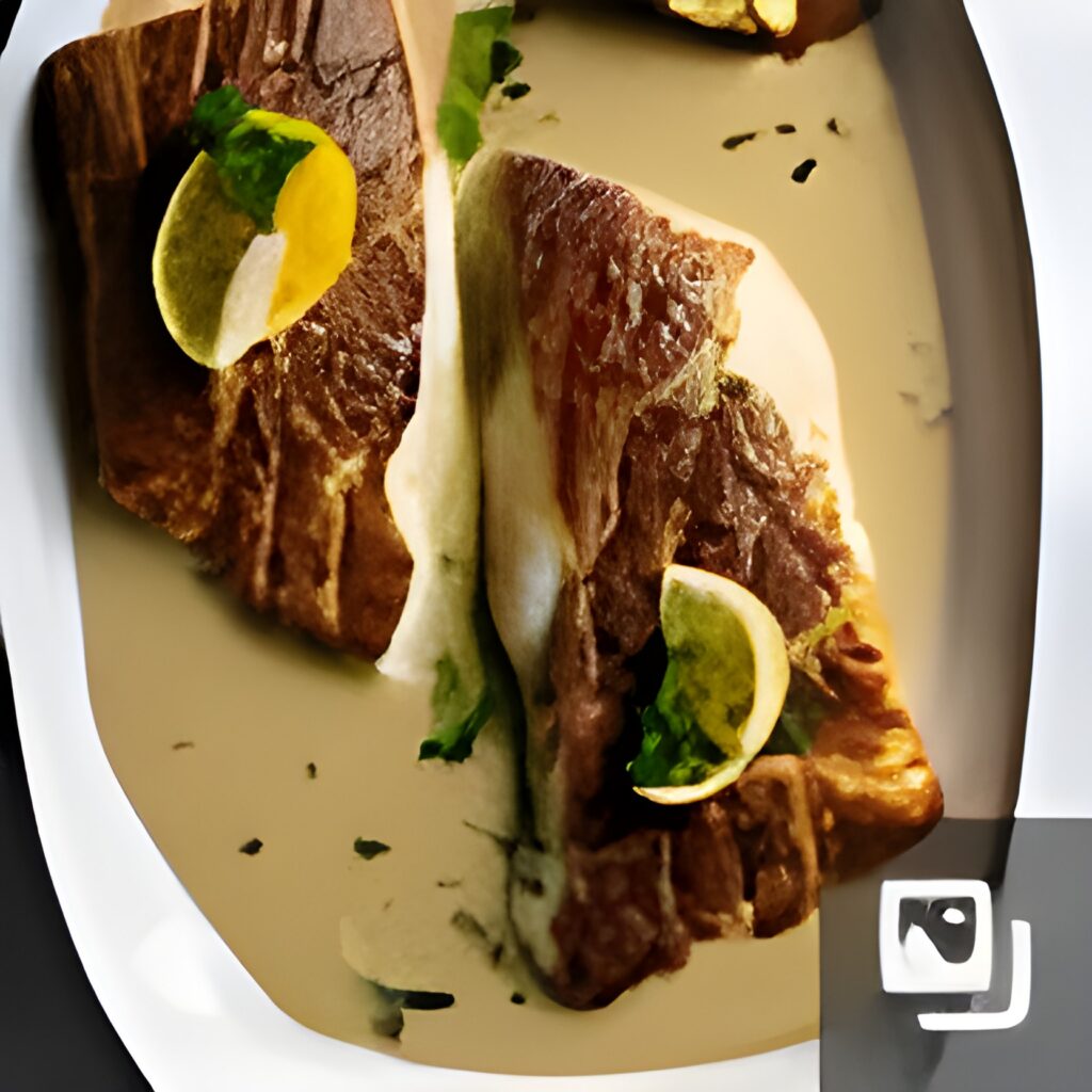Kabeljauwfilet met bacon in witte-wijn-pernodsaus