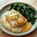 Kabeljauwfilet met mosterdsaus