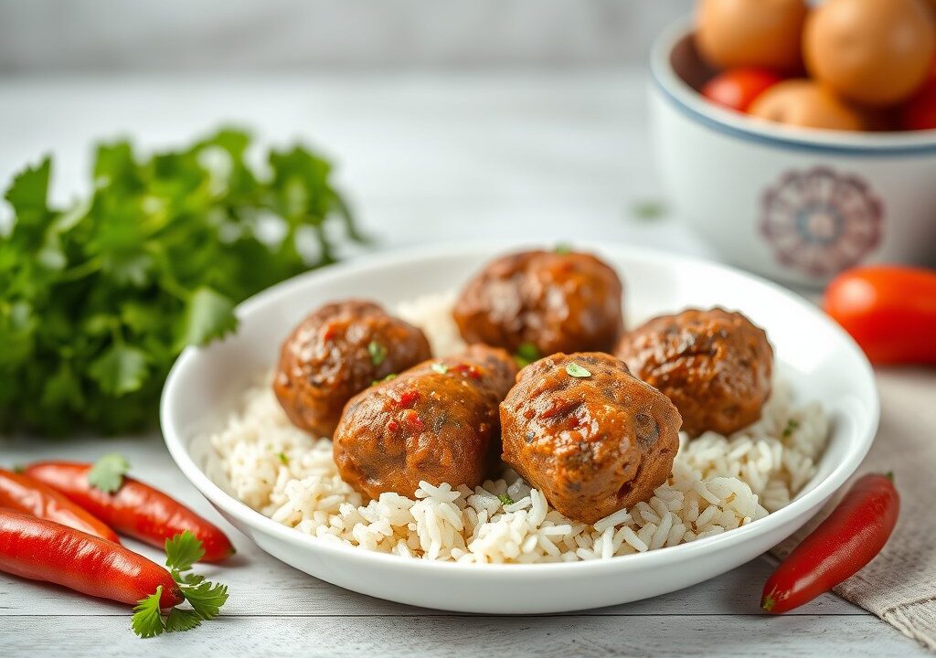 Kadin Budu Kofte = Vrouwendijen, AI-gegenereerde illustratie