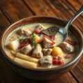 Kalfsblanquette met bier en witloof