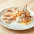 Kalfsfricandeau met garnalenmayonaise