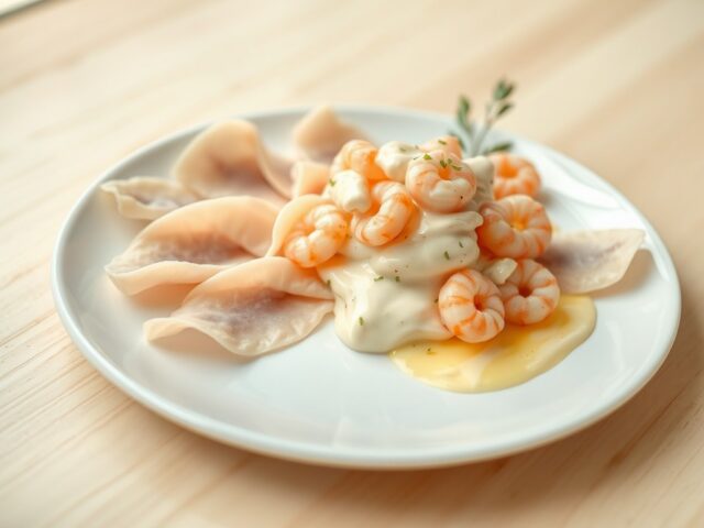 Kalfsfricandeau met garnalenmayonaise