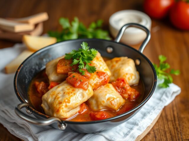 Kalfslever met pittige saus (wok) — AI-gegenereerde illustratie