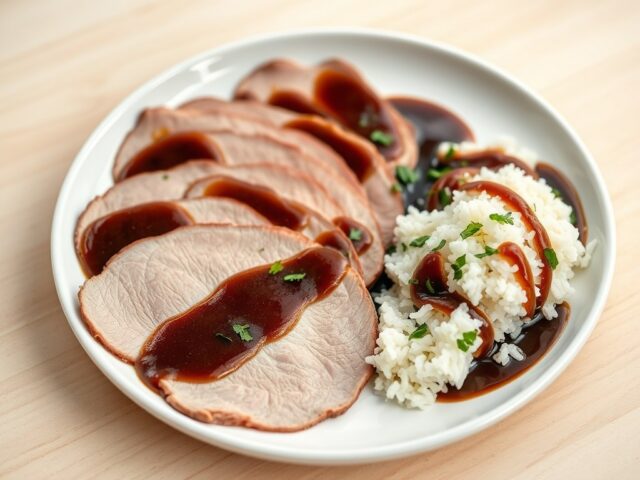 Kalfstong met Madeirasaus