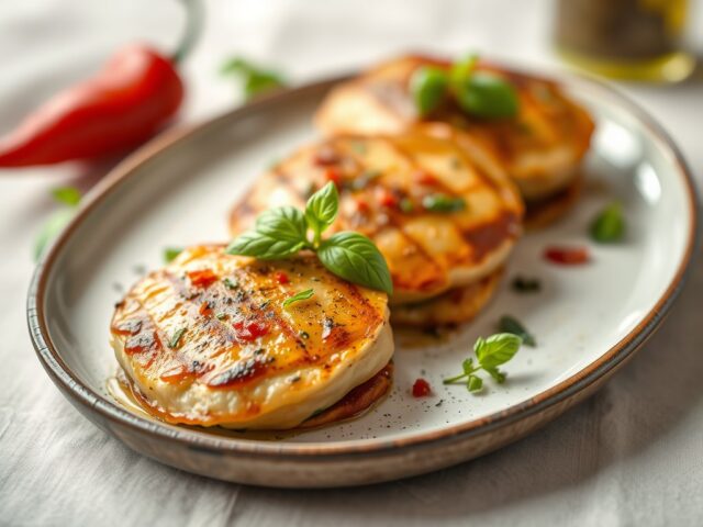 Kalkoenmedaillons met pancetta en salie — AI-gegenereerde illustratie