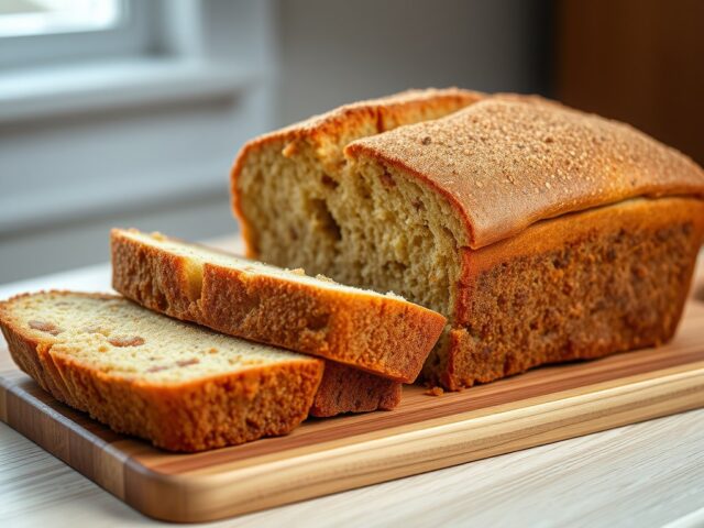 kaneelcake zonder eieren, dus koek