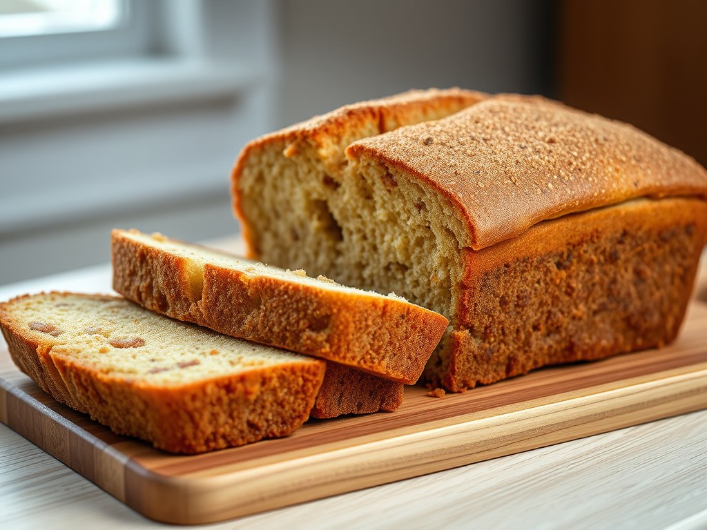 kaneelcake zonder eieren, dus koek, AI-gegenereerde illustratie
