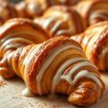Kaneelcroissantjes met glazuur