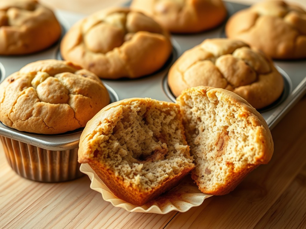 Kaneelmuffins, AI-gegenereerde illustratie
