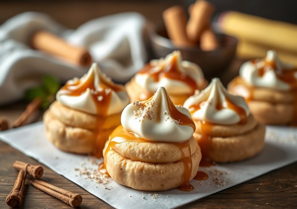 Karamel snoepjes, AI-gegenereerde illustratie