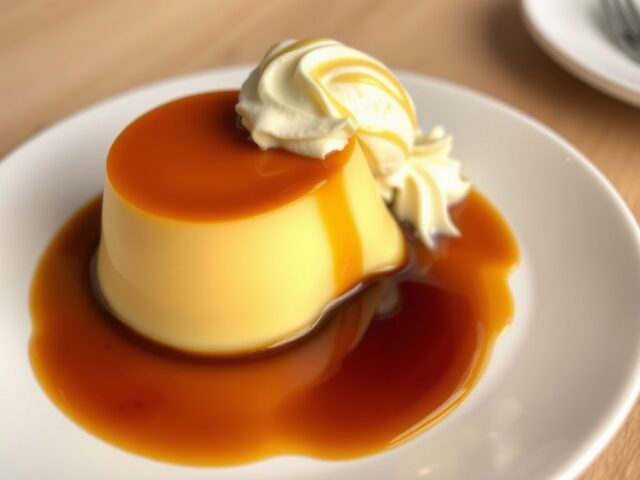 Karamelcréme met Grand-Marniersaus