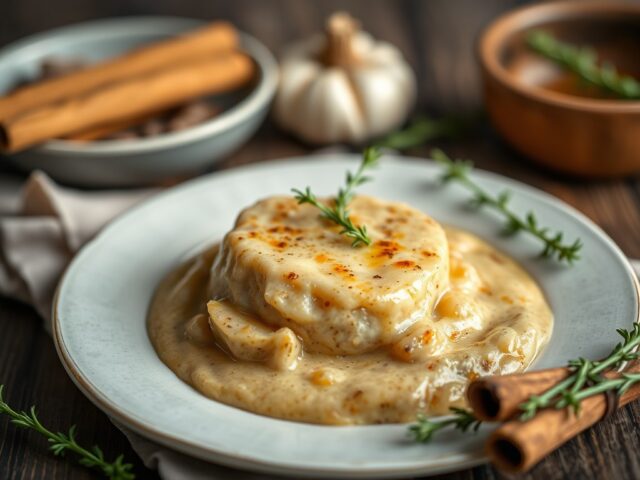 Karbonade met uiensaus