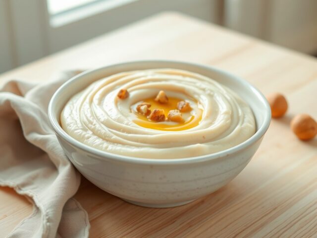 Kastanje-selderijpuree