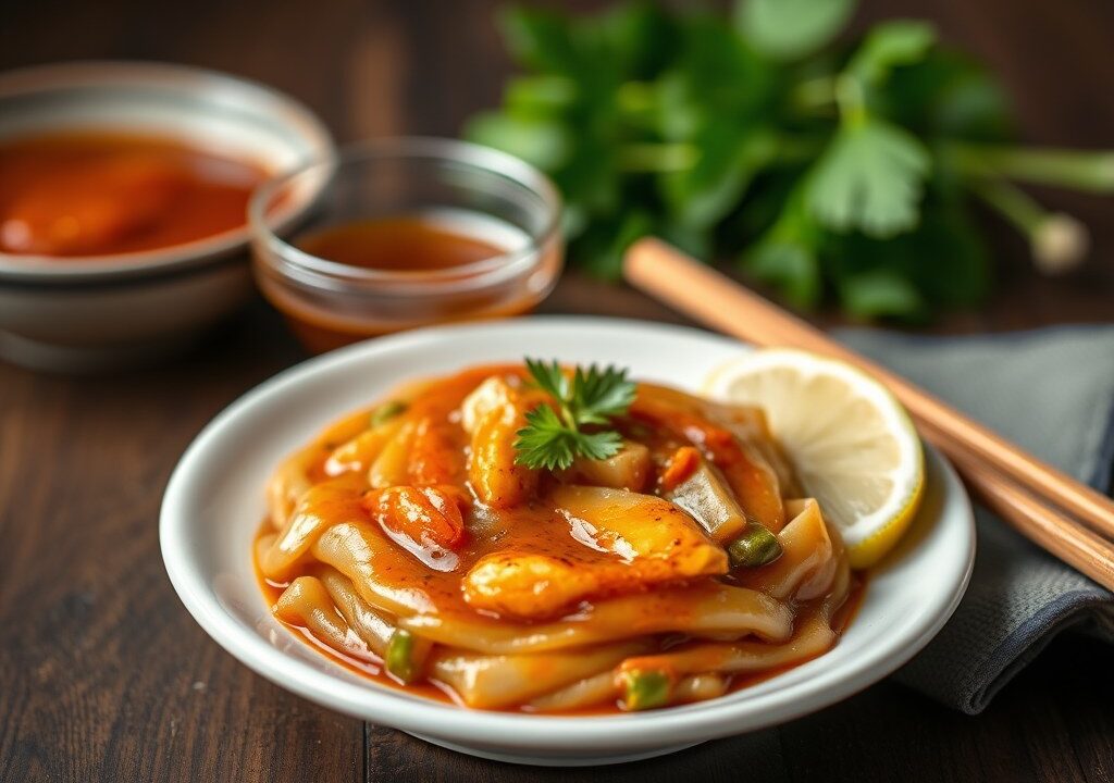 Katjang Saus ,Pinda Saus,Saté Saus (Versie JA), AI-gegenereerde illustratie