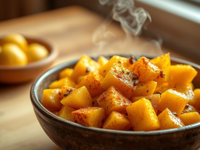 Kerrie-aardappels